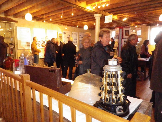 L'expo a reçu un grand nombre de visiteurs
